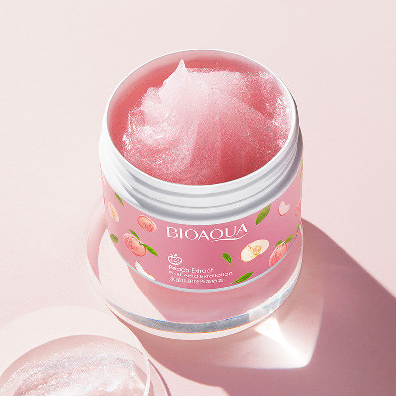 🌿 BIOAQUA – Crème Exfoliante à la Pêche