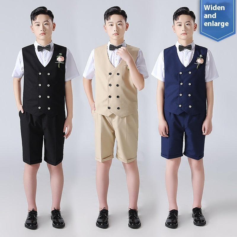 🎩 Costume Chic Garçon – Ensemble 4 ou 5 Pièces Élégant et Confortable