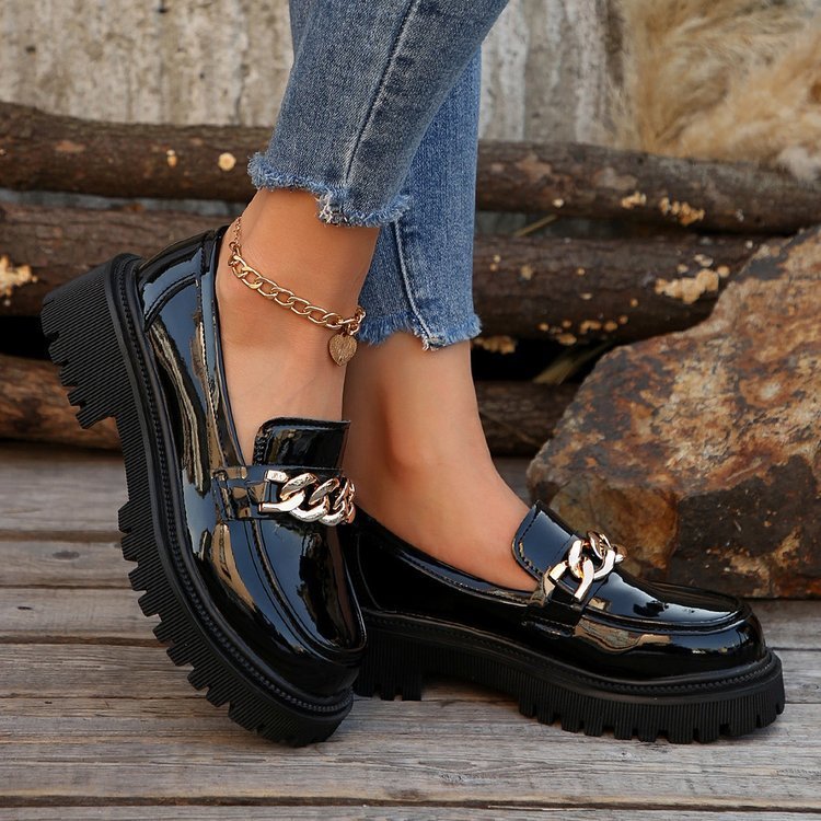 Mocassins Épaisses à Enfiler – Chic & Confort Urbain