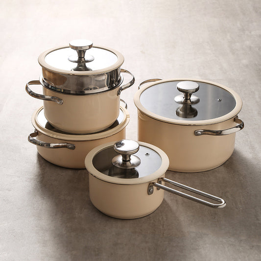 304 Stainless Steel Pot Soup Pot Four-piece Set