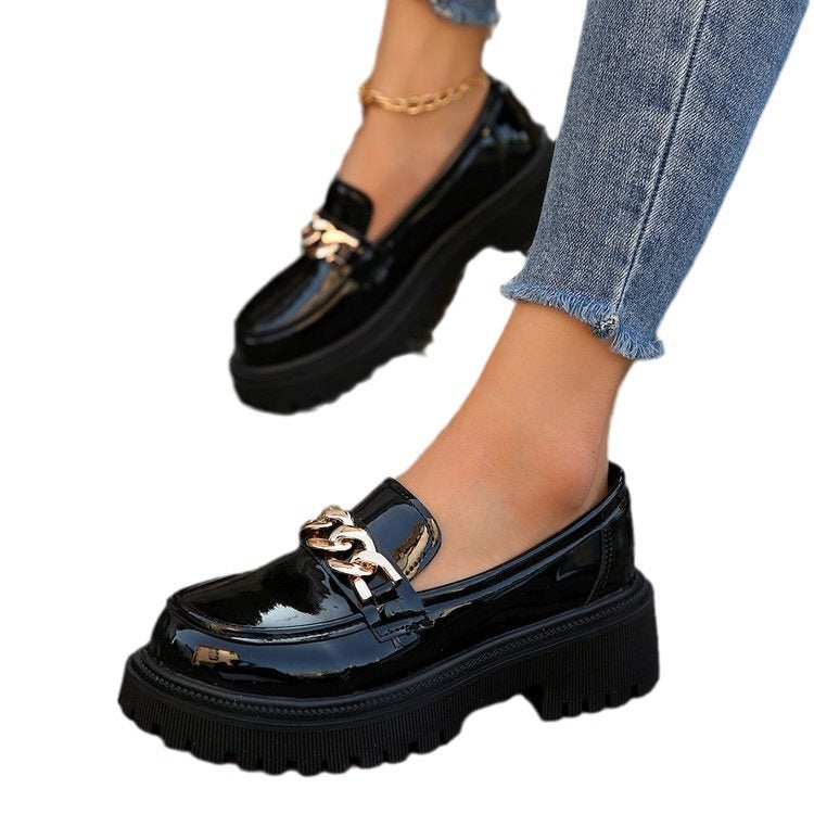 Mocassins Épaisses à Enfiler – Chic & Confort Urbain