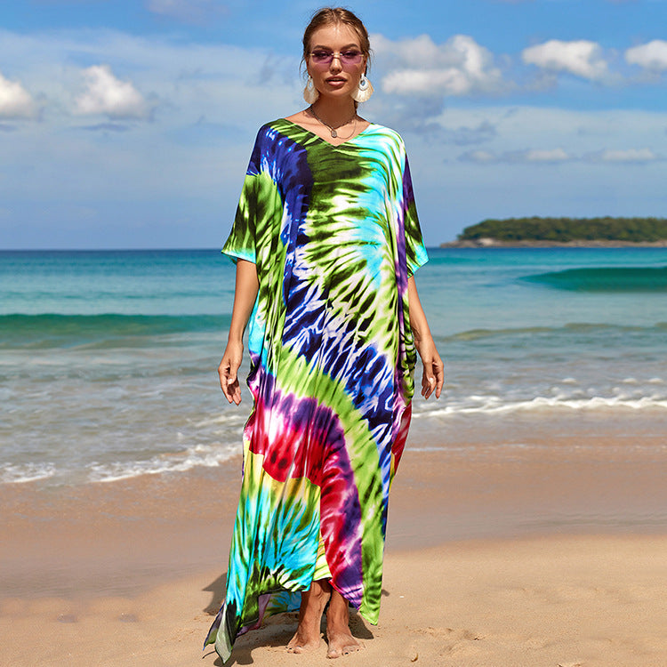 EthnoWave ️ Kimono de Plage Bohème