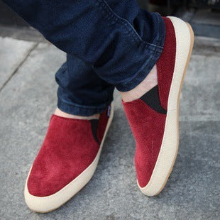 Men's canvas men's shoes breathable low-top casual shoes soft bottom light shoes
