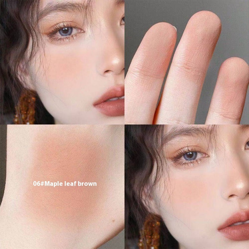 Women's Fashion Highlight Blush Makeup Palette Face Repair Pearlescent