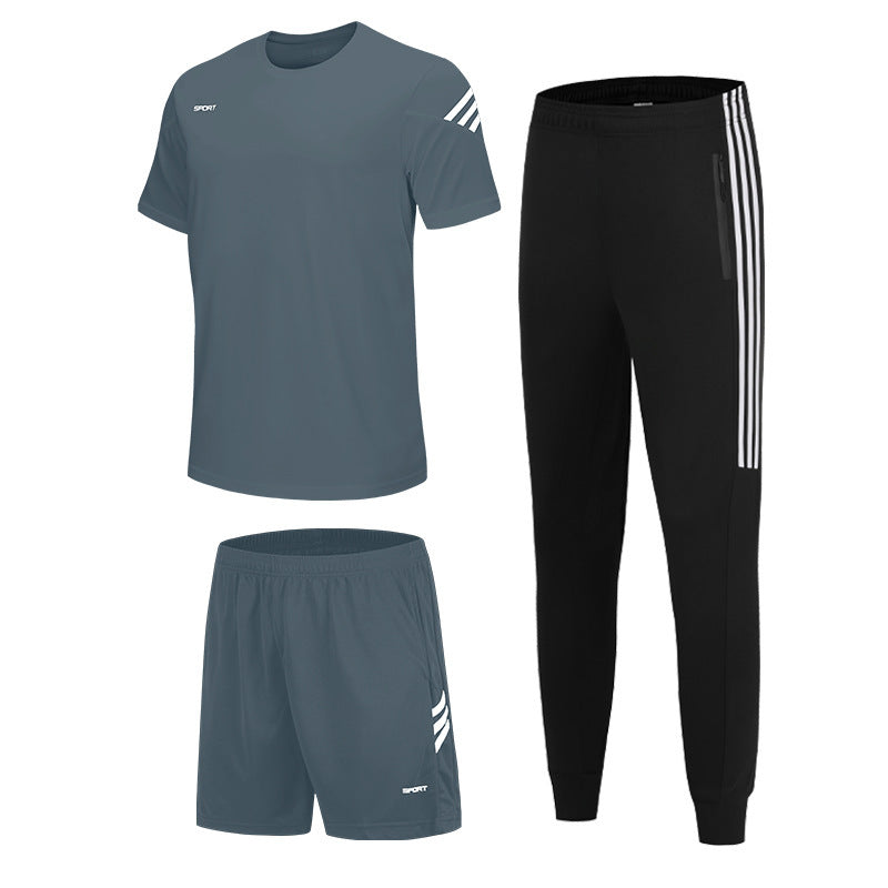 Short sleeve casual training football uniform