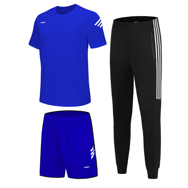 Short sleeve casual training football uniform