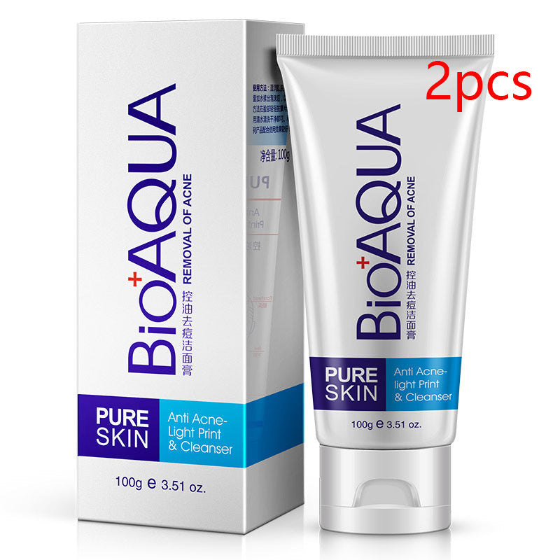 ✨ BIOAQUA – Crème Nettoyante Douce et Hydratante
