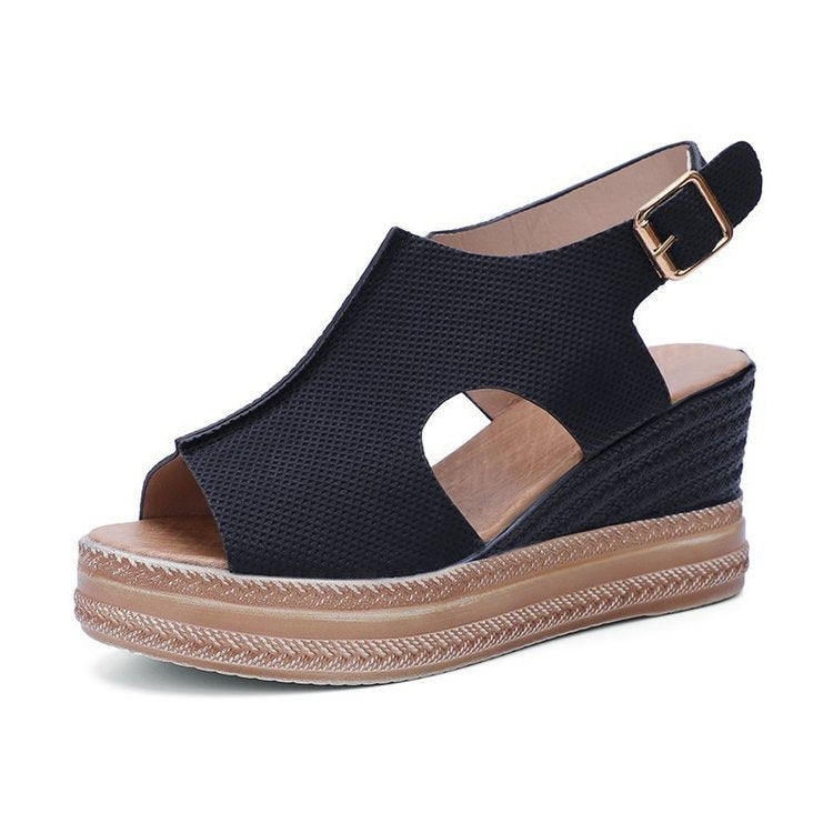 Chic Buckle Sandals