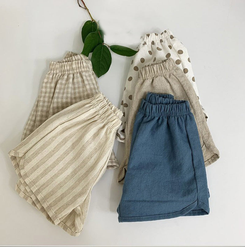 Shorts Bébé Unisexe Été – Coton Léger & Respirant