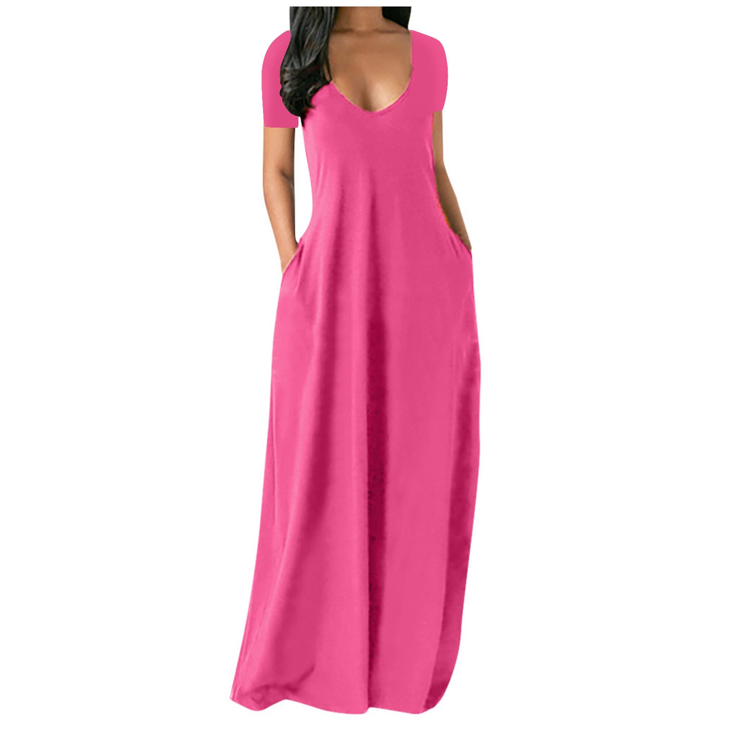 VelvaDream Robe Longue Décolleté V