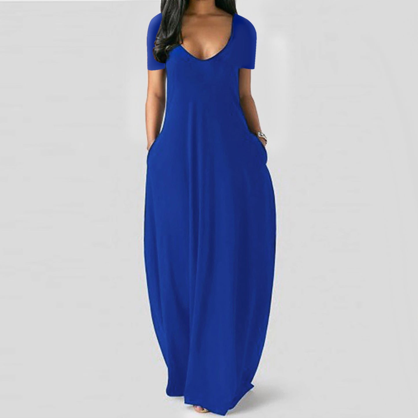 VelvaDream Robe Longue Décolleté V