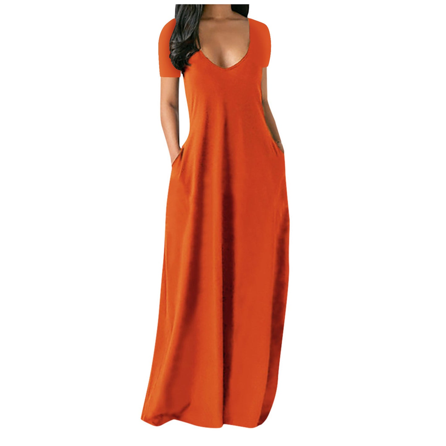 VelvaDream Robe Longue Décolleté V