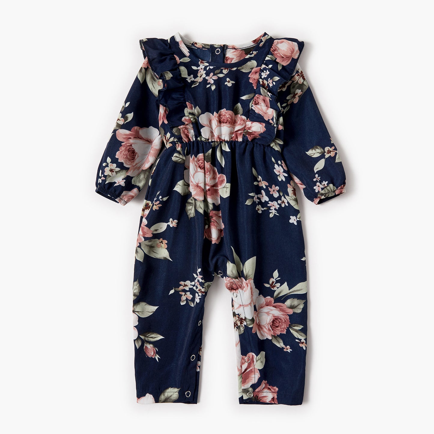 Deep V Suspender Jumpsuit Parent-Child Wear