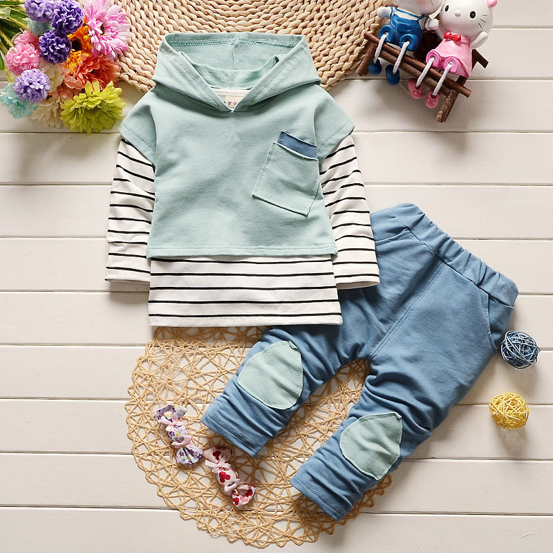 Children's Spring And Autumn Hooded Sweater
