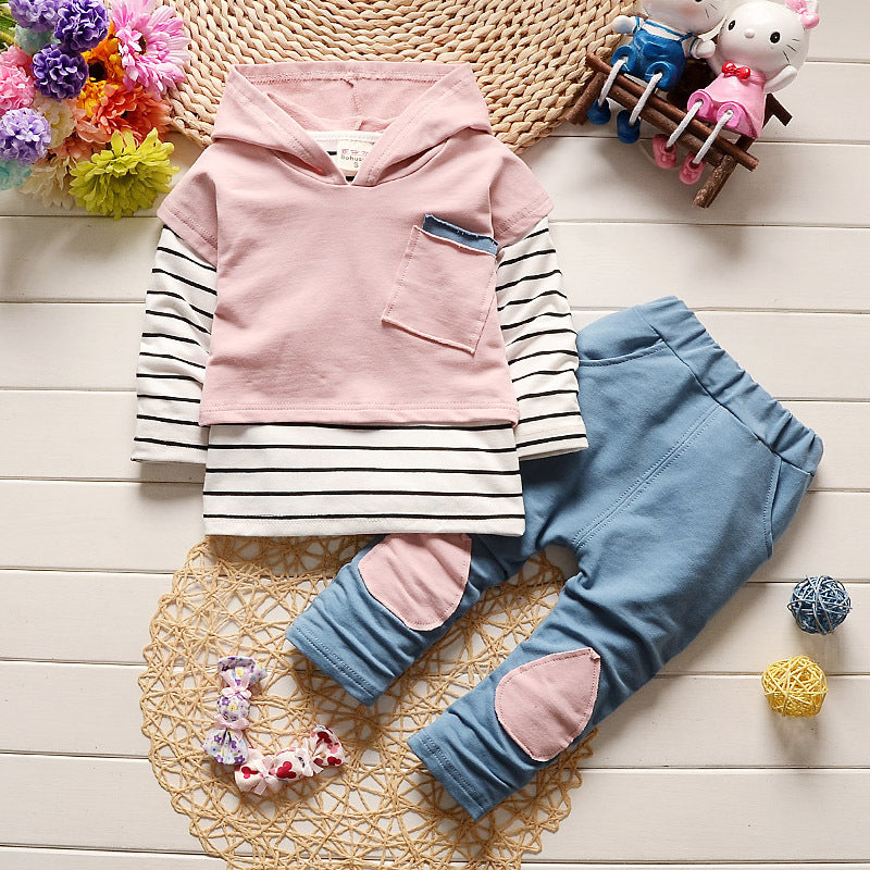 Children's Spring And Autumn Hooded Sweater