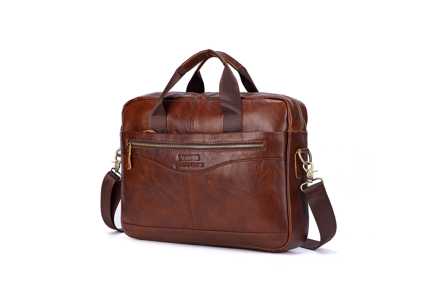 💼 MADIBA– Élégance Noire en Cuir Véritable 🖤