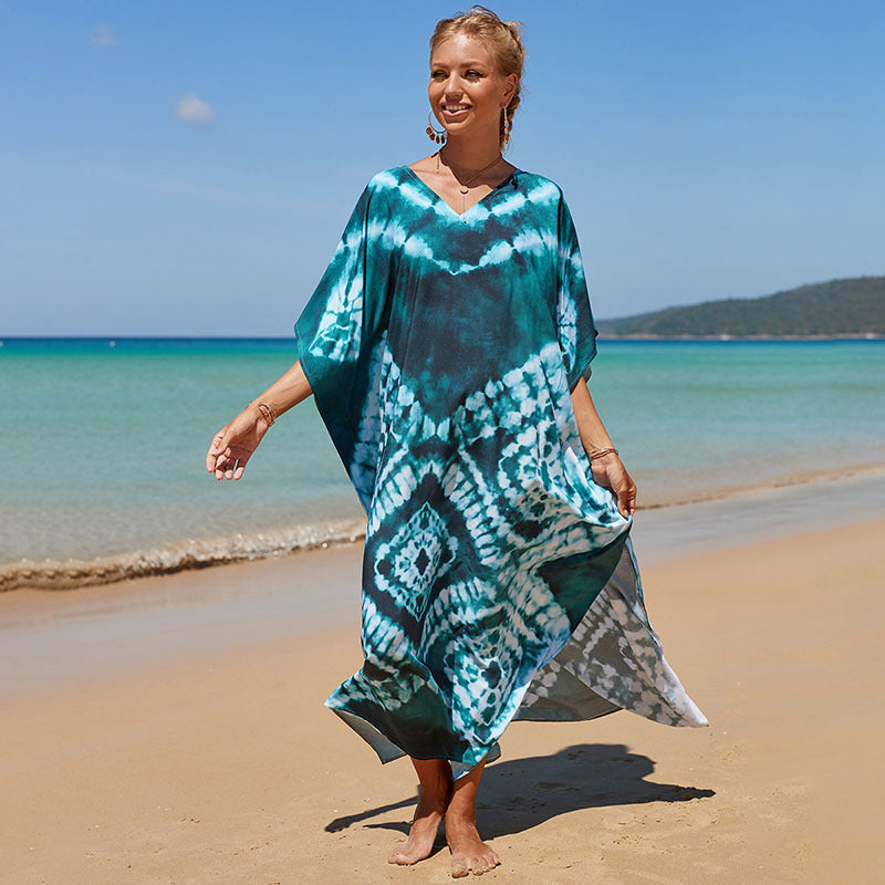 EthnoWave ️ Kimono de Plage Bohème