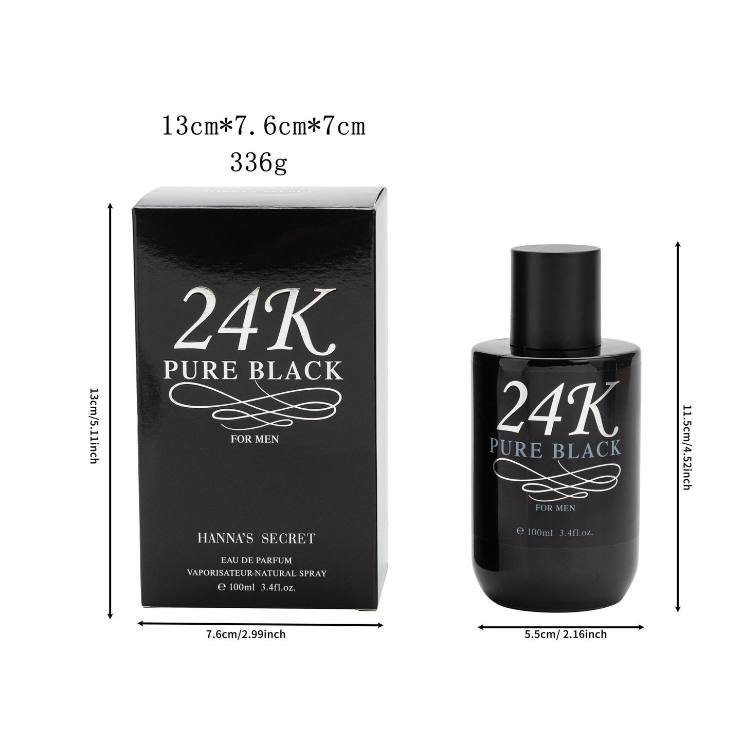 💰 24K Gold Millionaire Lasting Fragrance – Parfum Homme