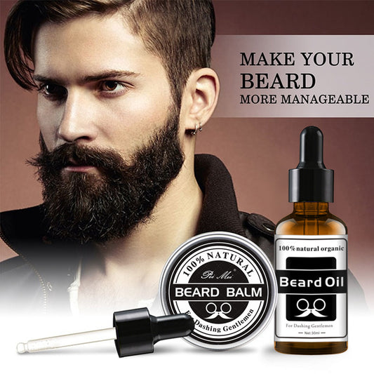 🧔 Beard Cream and Oil – Hydration and Growth
