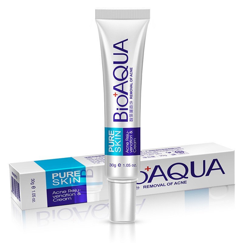 🌿 Bioaqua – Crème Anti-Acné et Contrôle du Sébum 30g