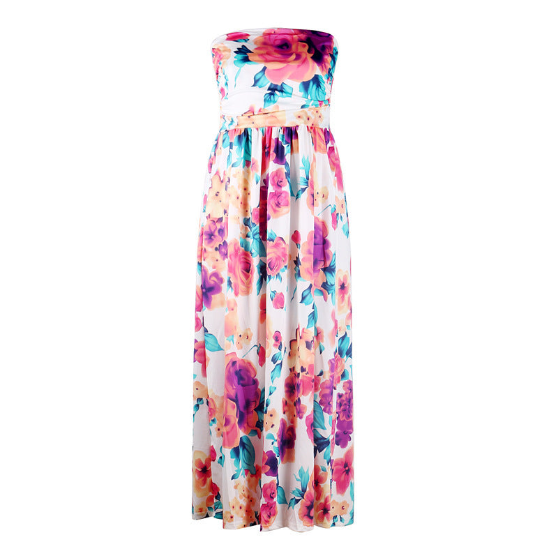 SilkyTwist Robe Longue à Nouer
