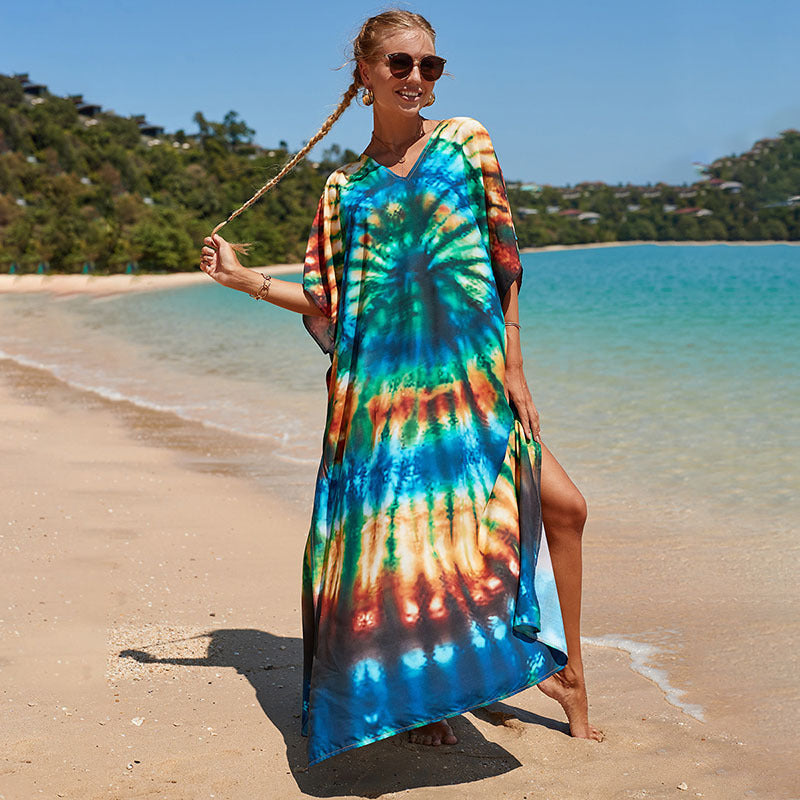 EthnoWave ️ Kimono de Plage Bohème