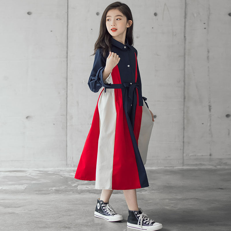 🎨 Robe Patchwork – Pour Grandes Filles