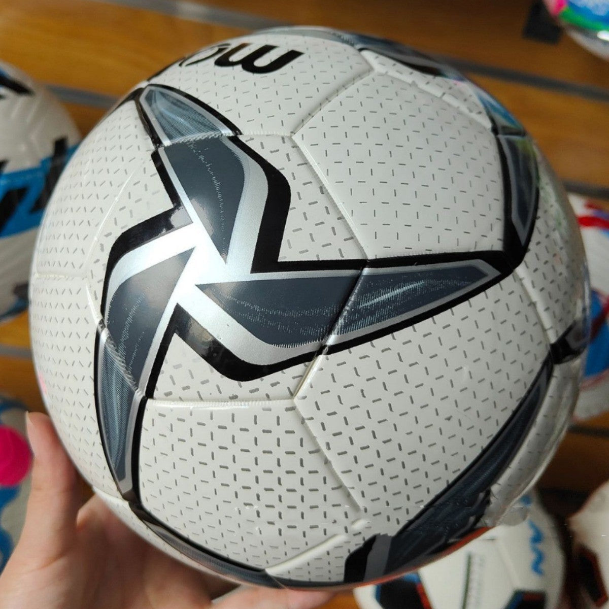 Double Mirror Pu Football Thermal Adhesive Cloth Sticker Explosion-proof Liner