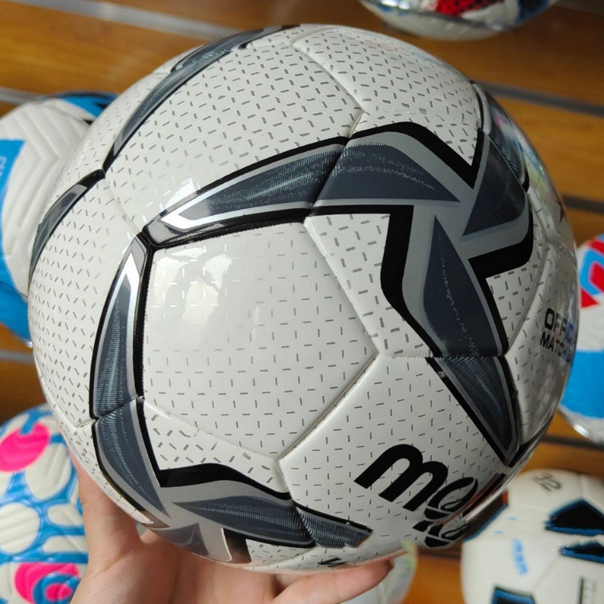 Double Mirror Pu Football Thermal Adhesive Cloth Sticker Explosion-proof Liner