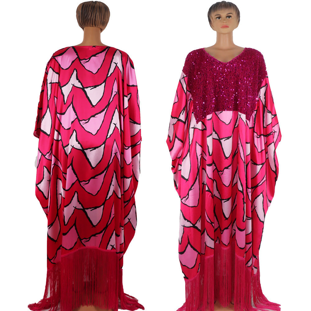 SilkNomad Robe Évasée Ethnique