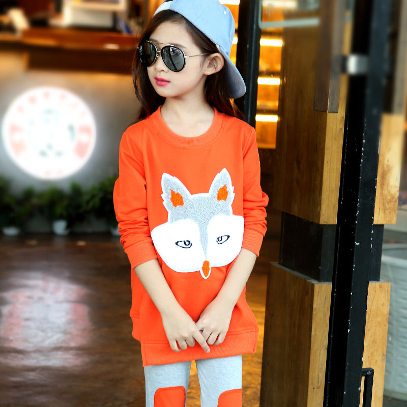 Ensemble Renard Fille Doux & Stylé