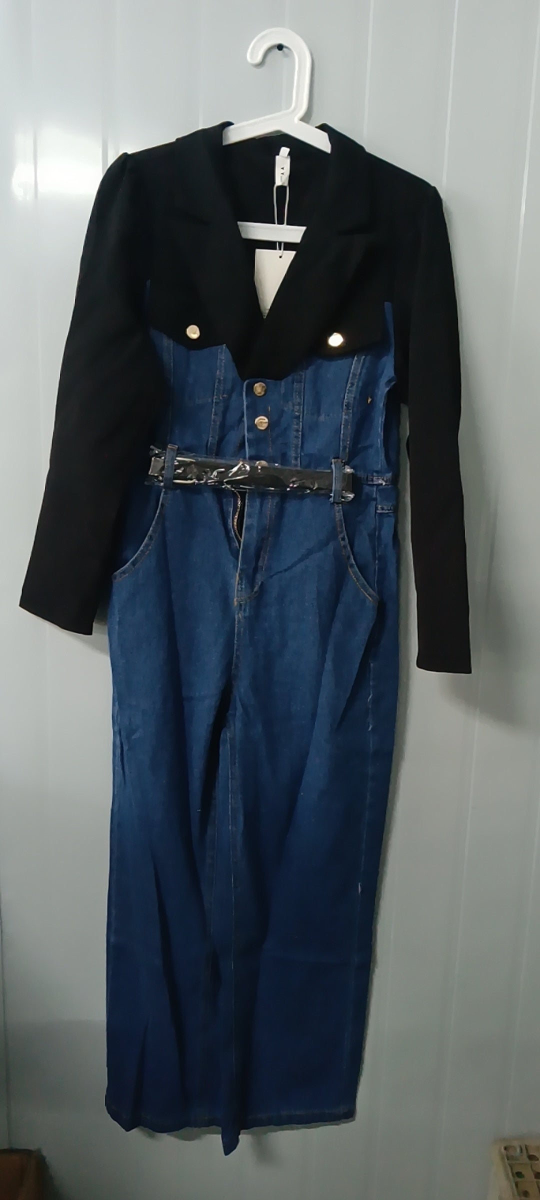 🌟 Nayora – Combinaison Automnale Taille Haute