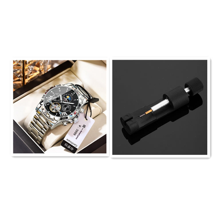 ⌚ MAKOUBA – Montre Automatique Élégance Prestige 🖤🔥