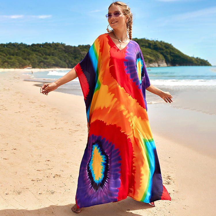 EthnoWave ️ Kimono de Plage Bohème