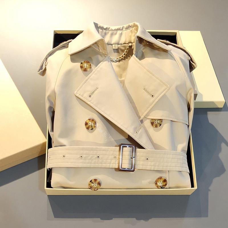 Maréva – Trench féminin à double boutonnage style British 🧥🇬🇧✨