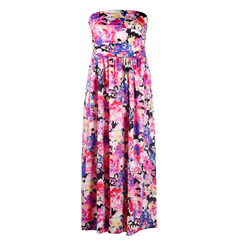 SilkyTwist Robe Longue à Nouer