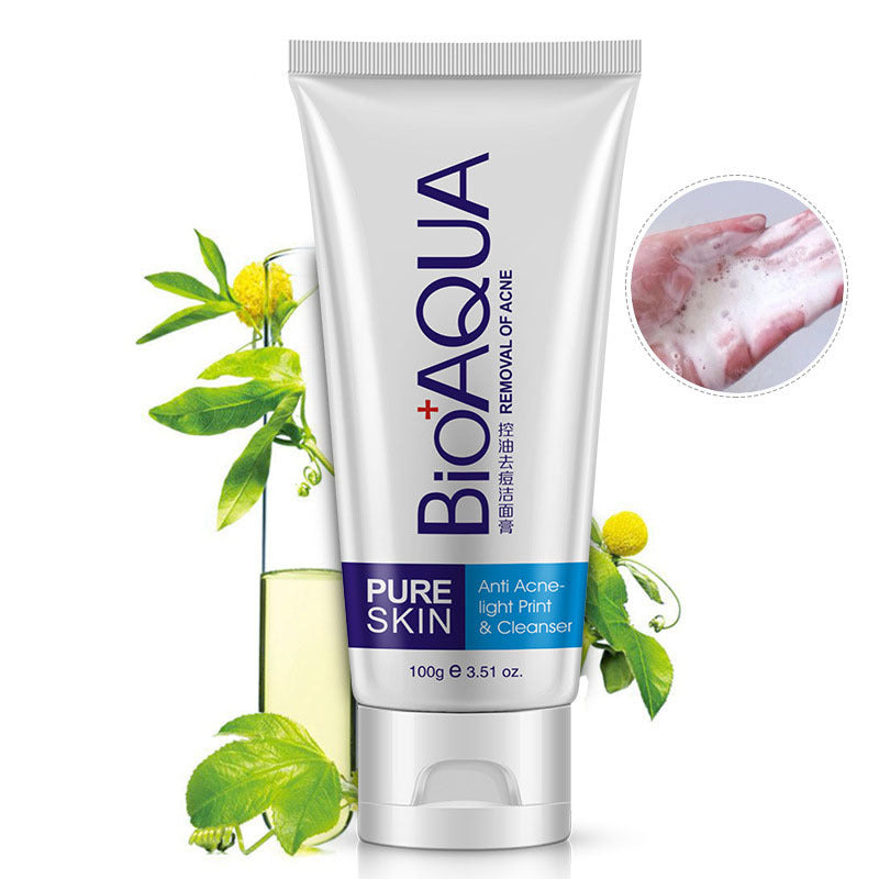 ✨ BIOAQUA – Crème Nettoyante Douce et Hydratante