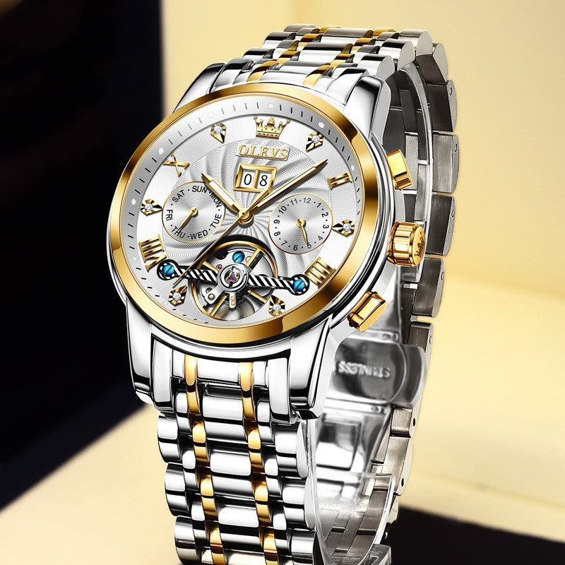 ⌚ NDONGO – Montre Mécanique Automatique Prestige Homme 🖤