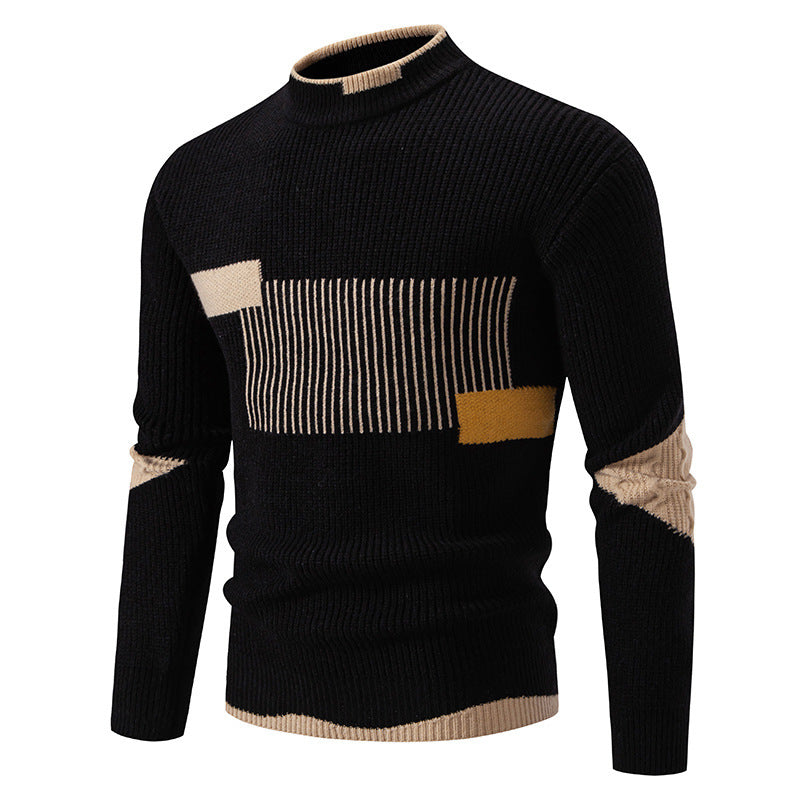 Tayor – Pull Homme Tendance Multicolore 🍃🖤