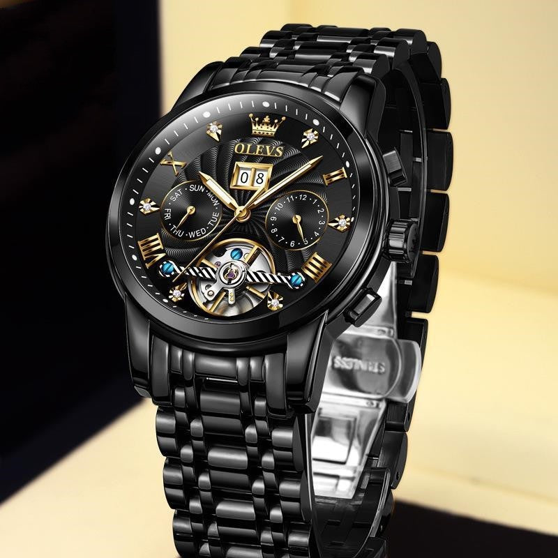 ⌚ NDONGO – Montre Mécanique Automatique Prestige Homme 🖤