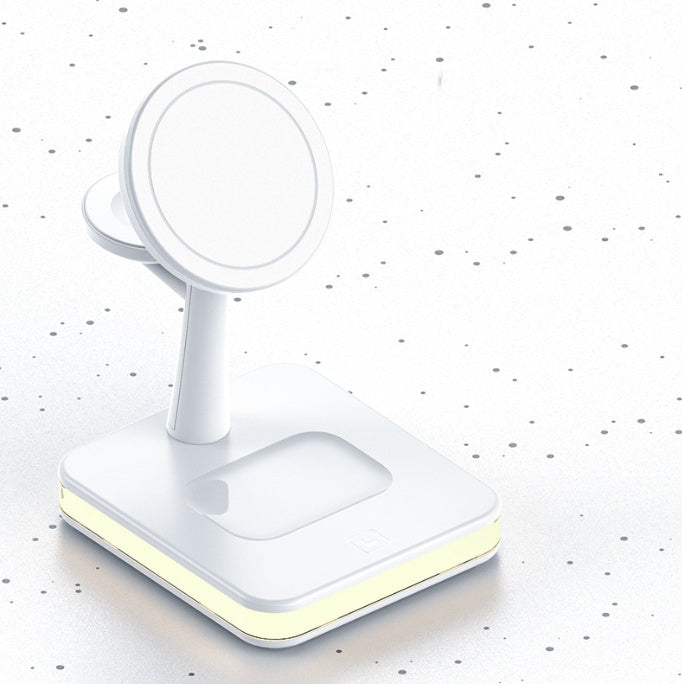 🔌 Chargez Tout en Un – Support Magnétique 4-en-1 Ultra Rapide ⚡