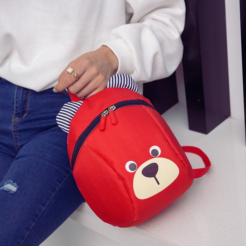 Boys And Girls Backpack Cute, Cartoon Kindergarten Bag, Korean Fashion Anti Lost Leisure Burden Small Backpack