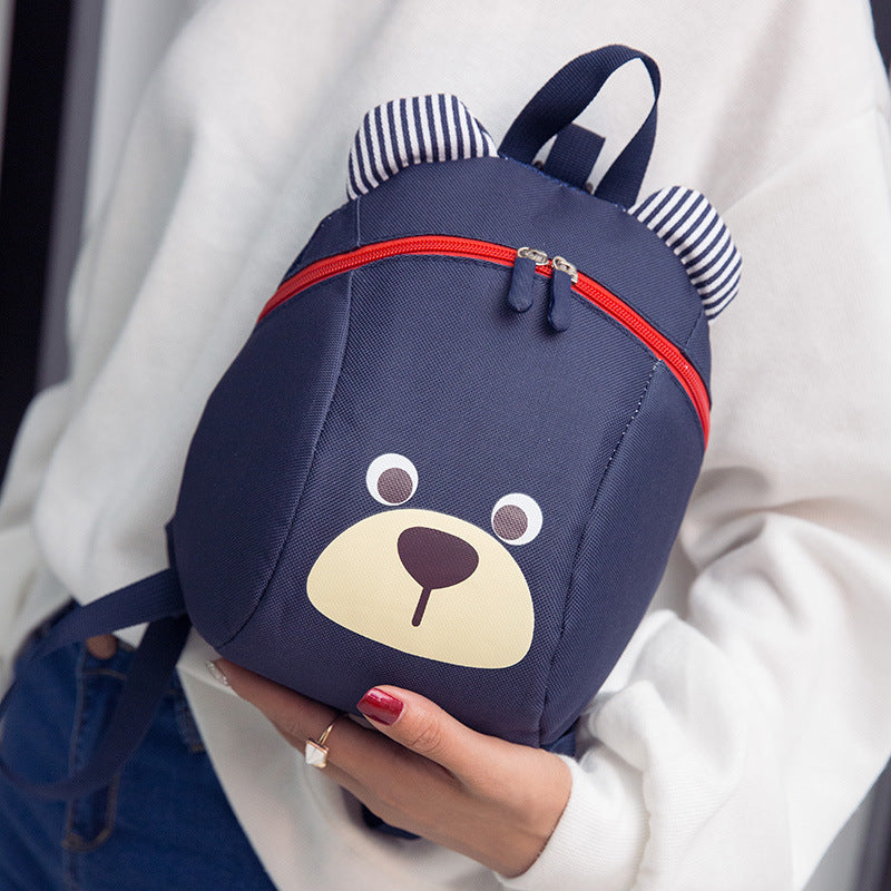 Boys And Girls Backpack Cute, Cartoon Kindergarten Bag, Korean Fashion Anti Lost Leisure Burden Small Backpack