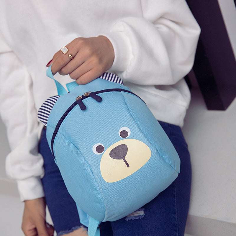 Boys And Girls Backpack Cute, Cartoon Kindergarten Bag, Korean Fashion Anti Lost Leisure Burden Small Backpack