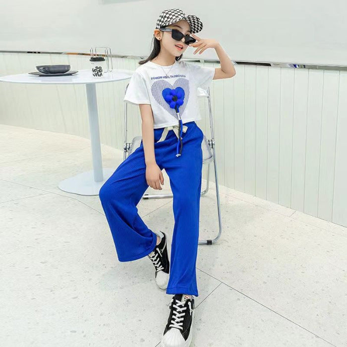 Look Chic d’Été Haut Léger & Pantalon Fluide