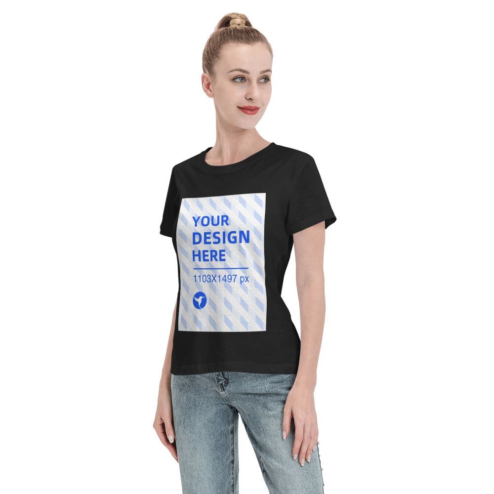 Antish T-shirt Femme Personnalisable 100% Coton 🌿