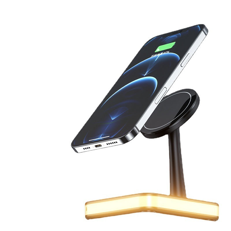 🔌 Chargez Tout en Un – Support Magnétique 4-en-1 Ultra Rapide ⚡