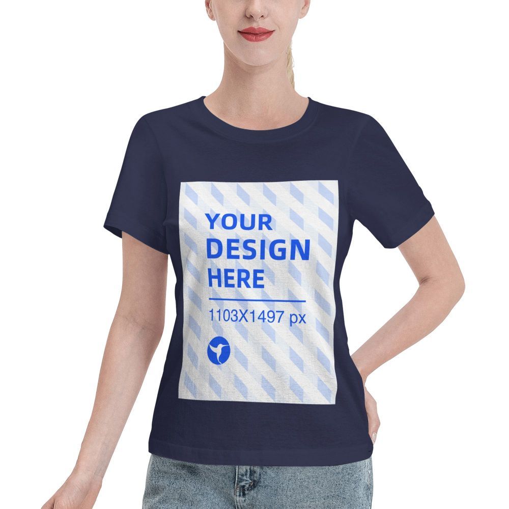 Antish T-shirt Femme Personnalisable 100% Coton 🌿