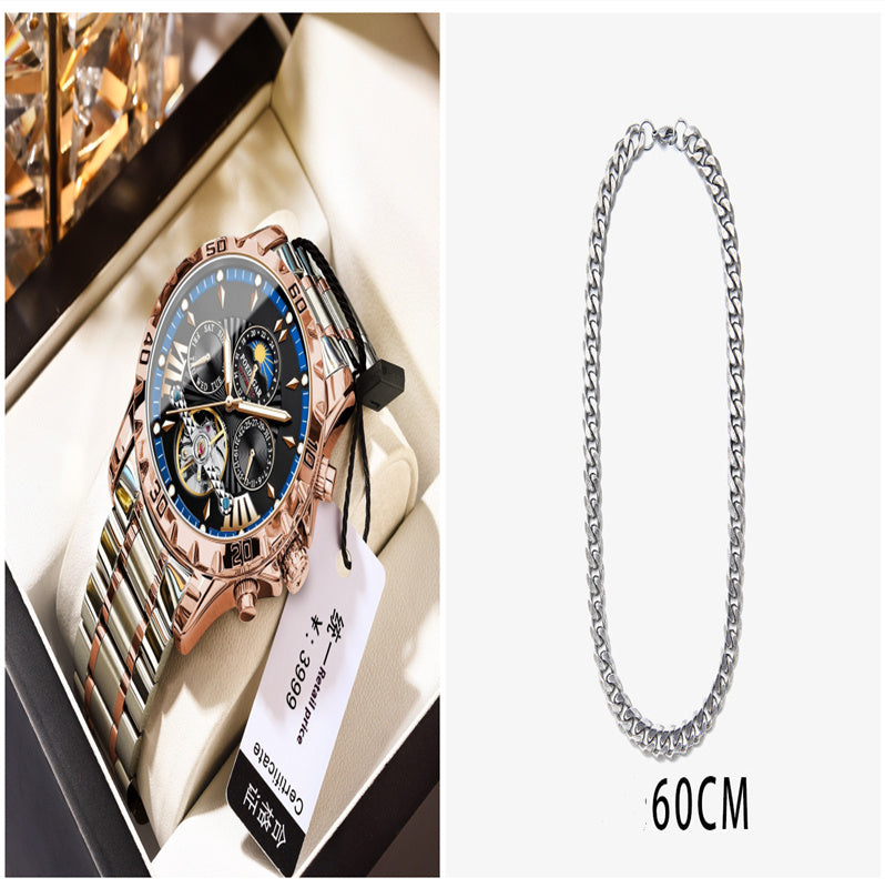 ⌚ MAKOUBA – Montre Automatique Élégance Prestige 🖤🔥