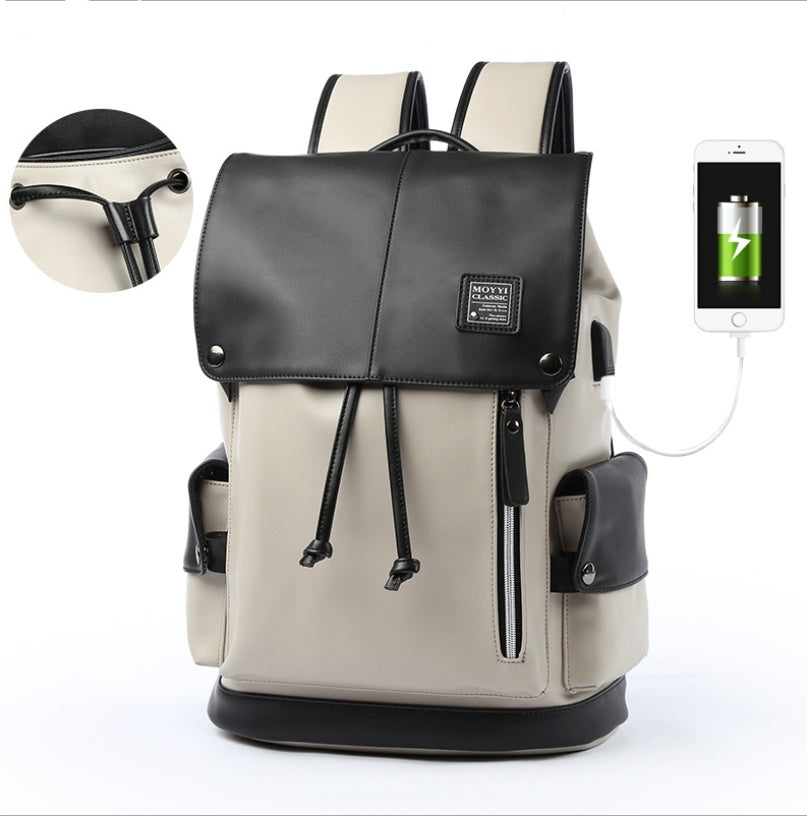 Sac à dos homme simili cuir